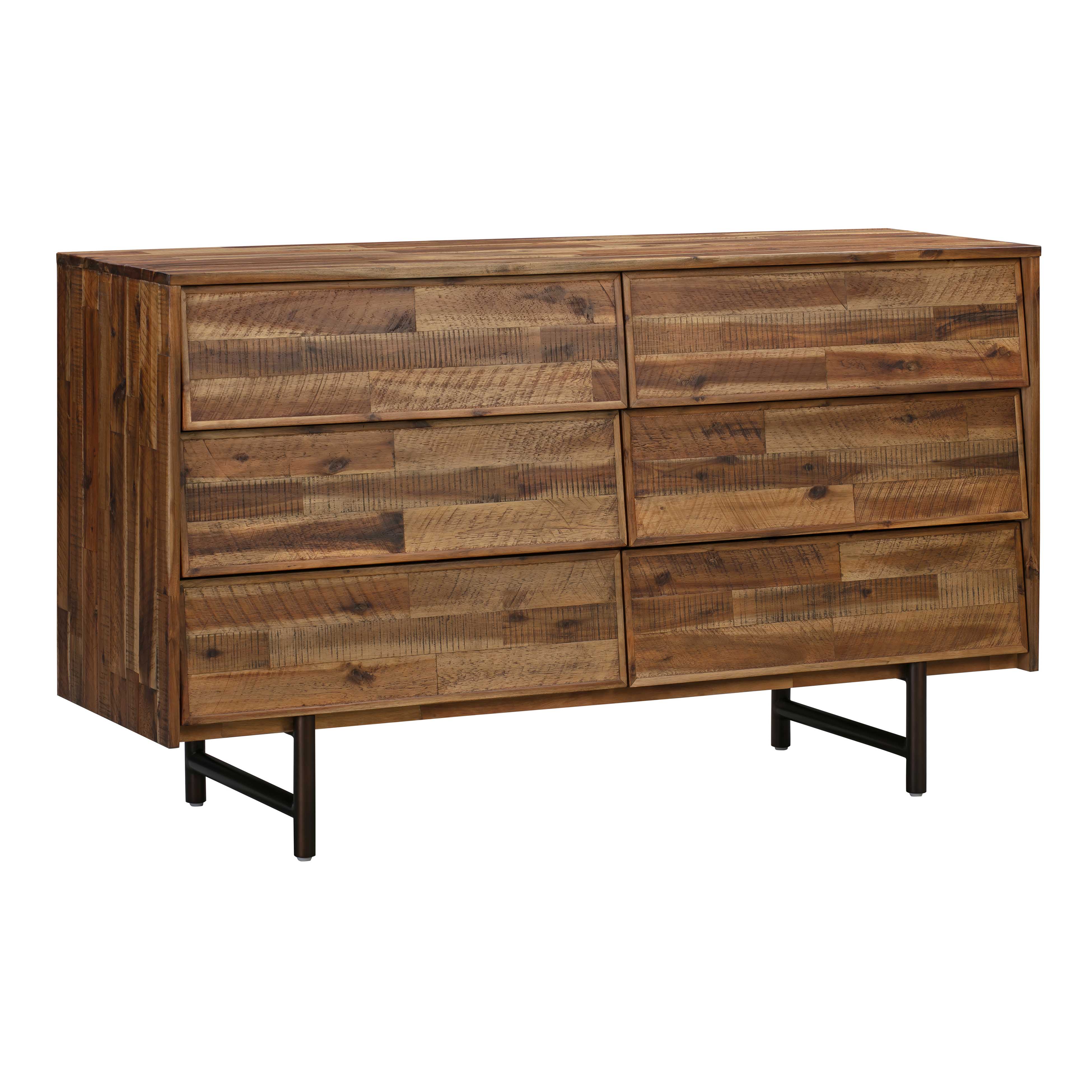 image of Bushwick Wooden 6 Drawer Dresser with sku:TOV-B7052