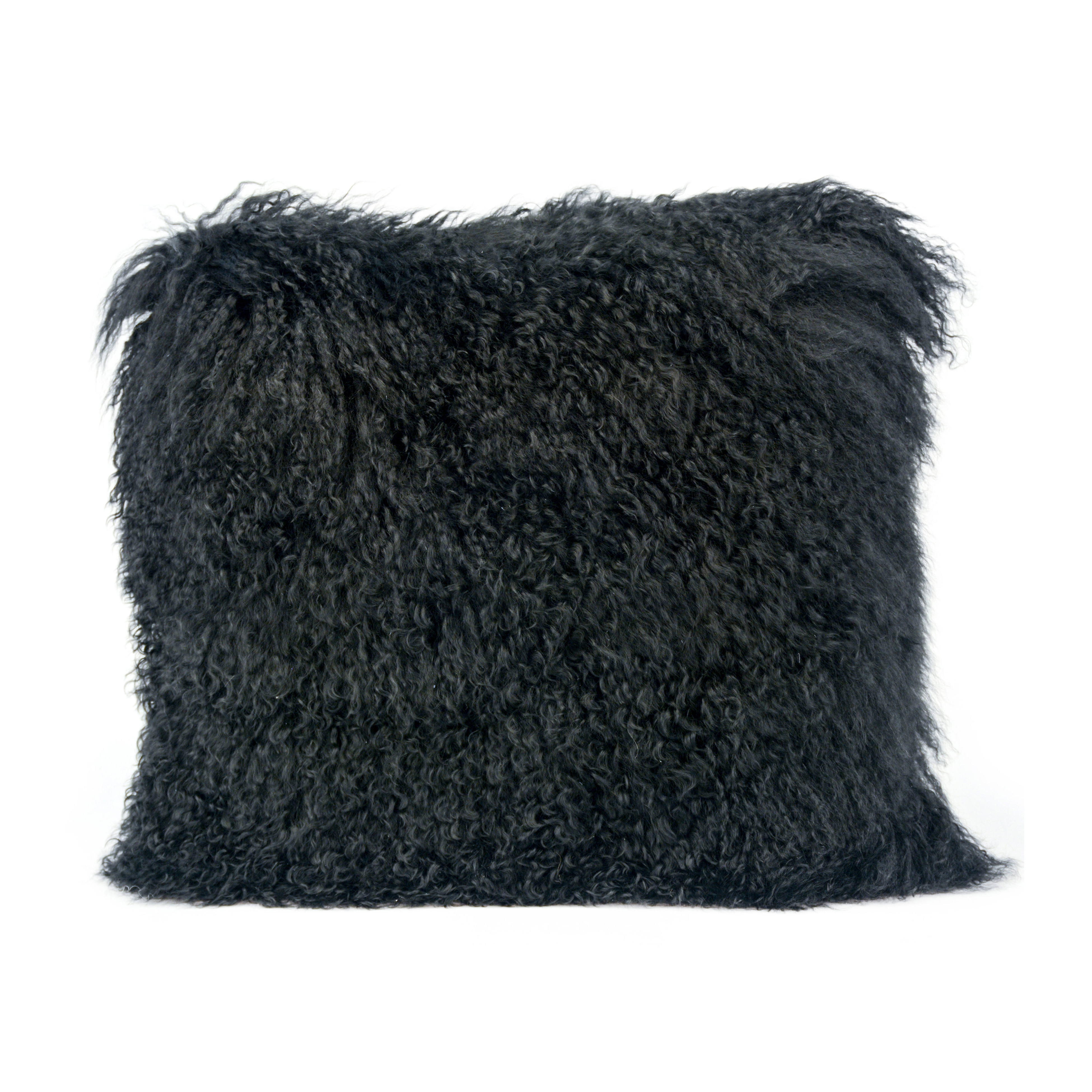 image of Tibetan Sheep Black Pillow with sku:TOV-C5715