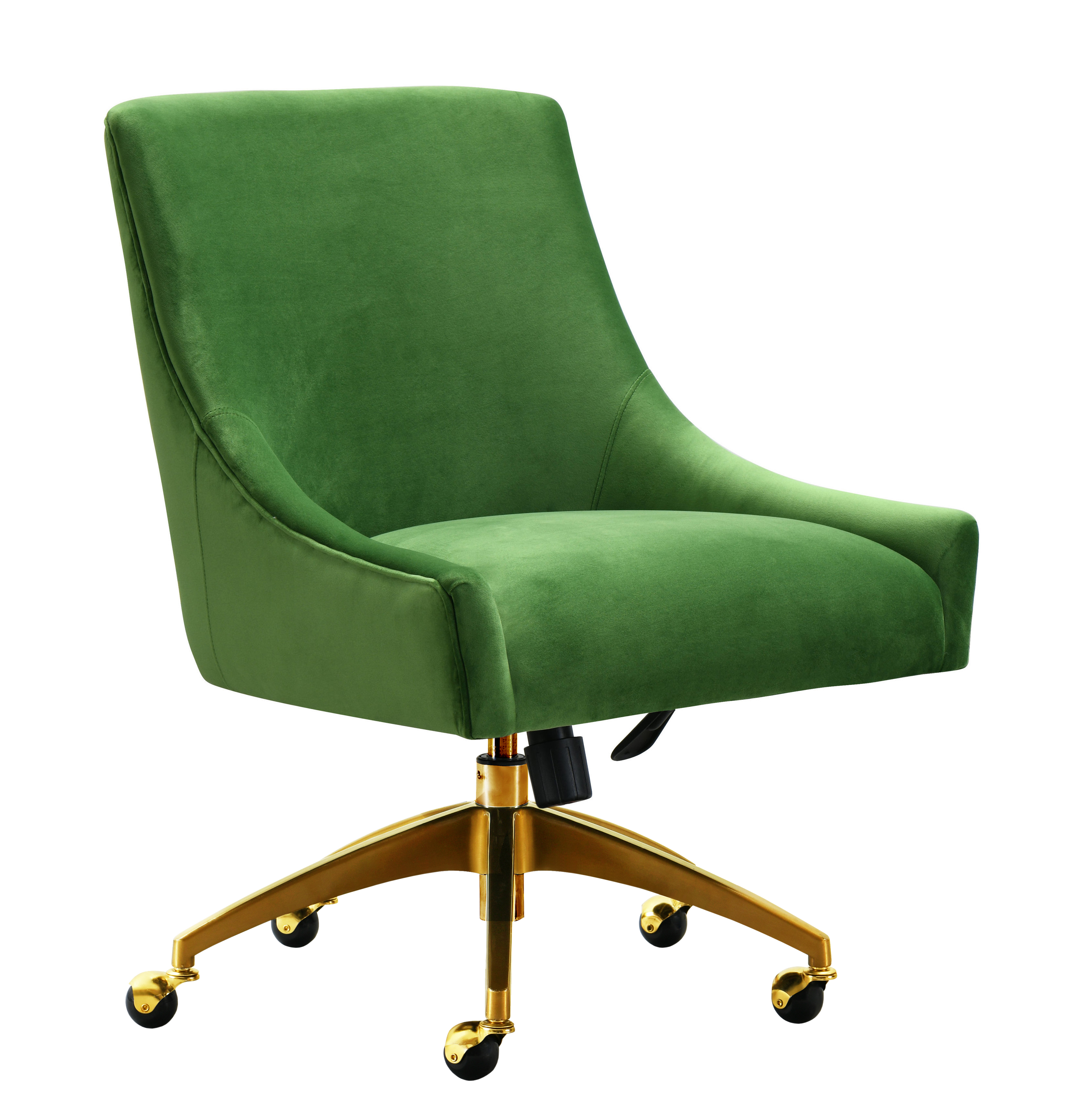Beatrix Green Office Swivel Chair - TOV Furniture