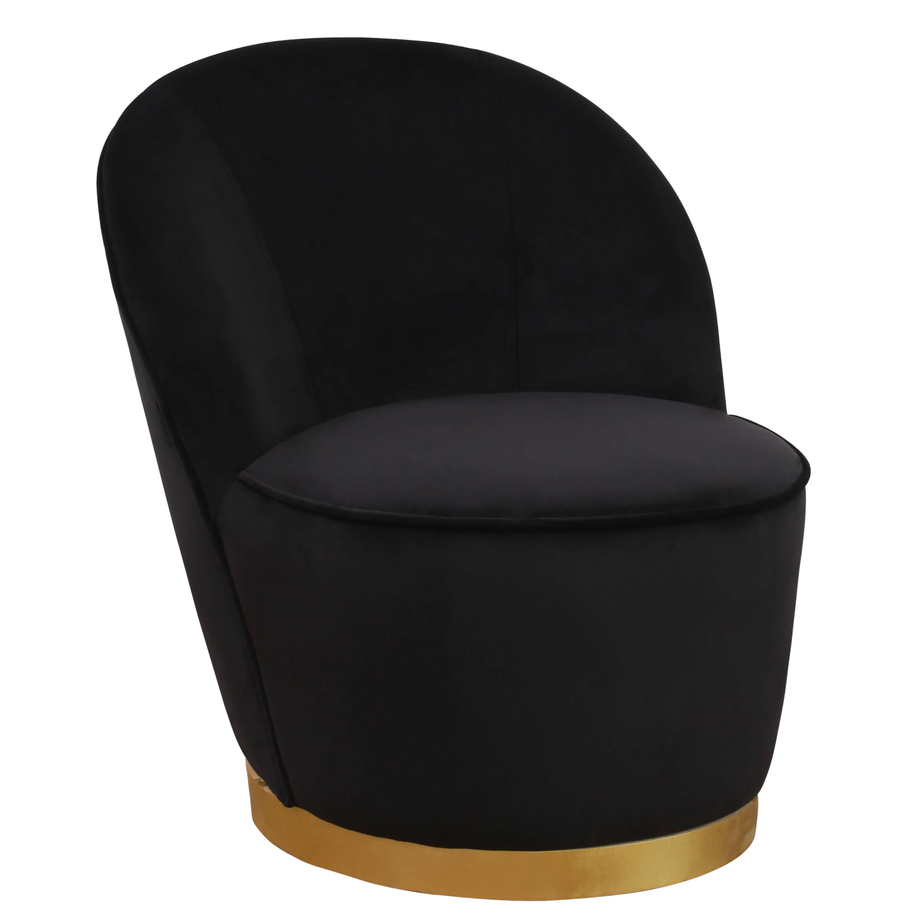 Julia Black Velvet Chair - TOV-S3819