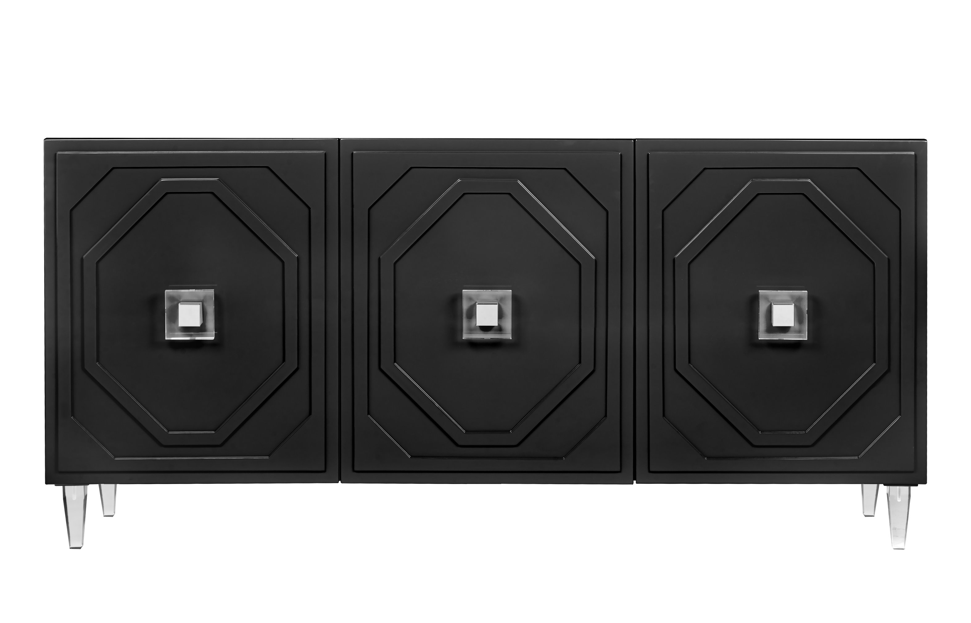 image of Andros Black Lacquer Buffet with sku:TOV-D4100