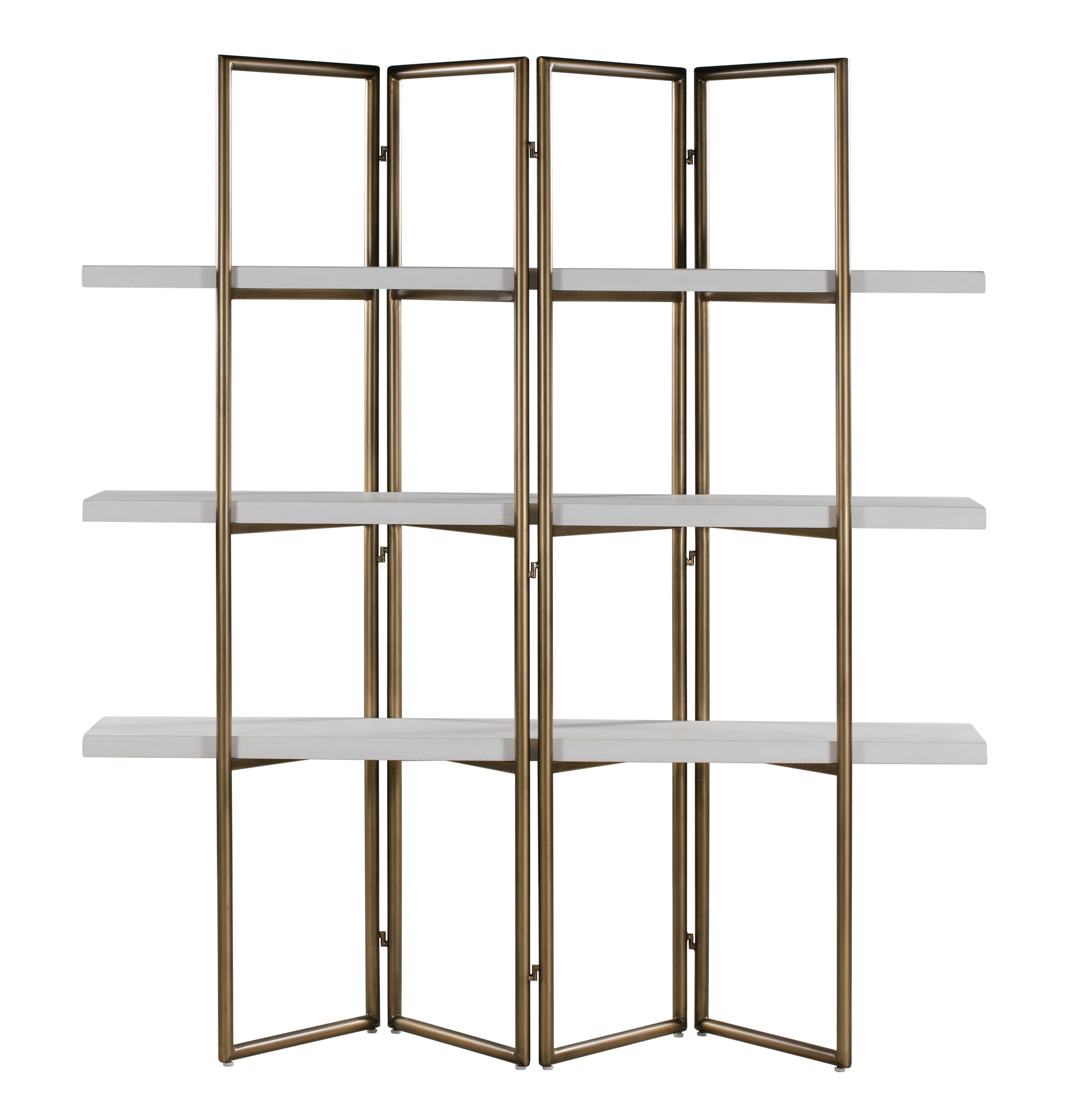 image of Kupa Concrete Bookcase with sku:TOV-H44032