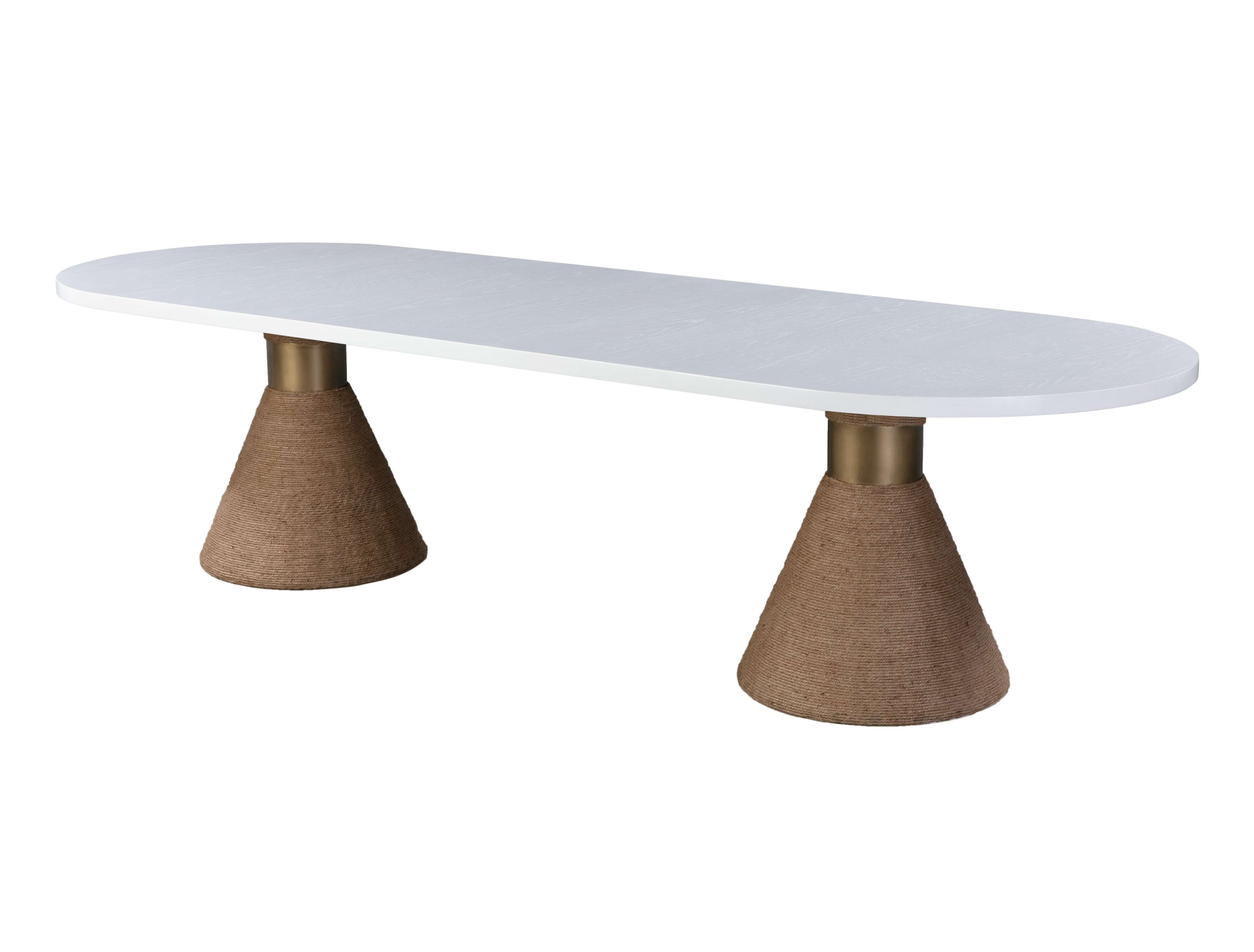 image of Rishi Natural Rope Oval Table with sku:TOV-D44048