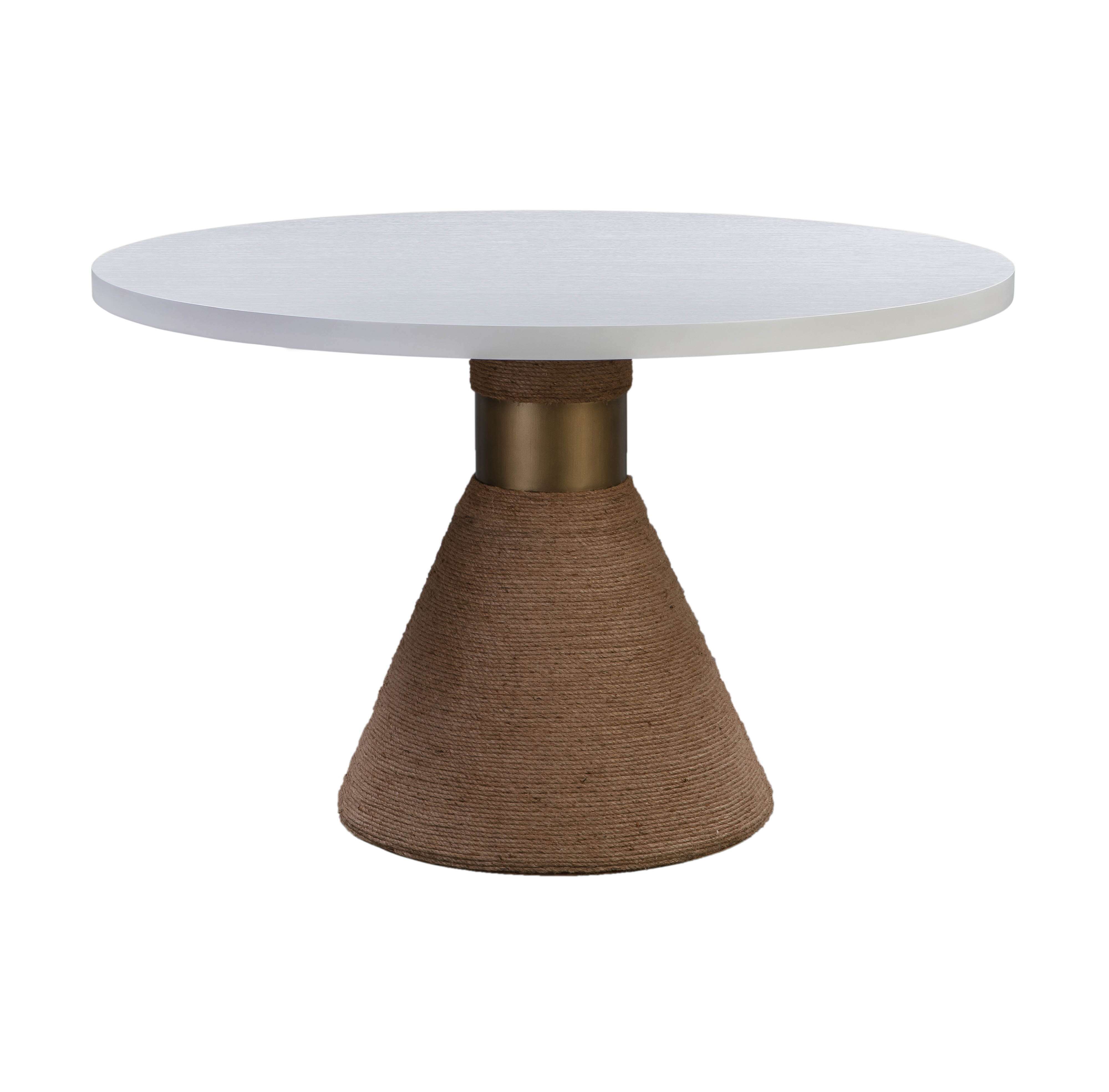 image of Rishi Natural Rope Round Table with sku:TOV-D44050