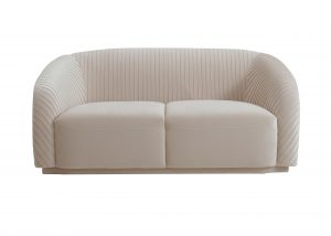 yara loveseat pleated tov