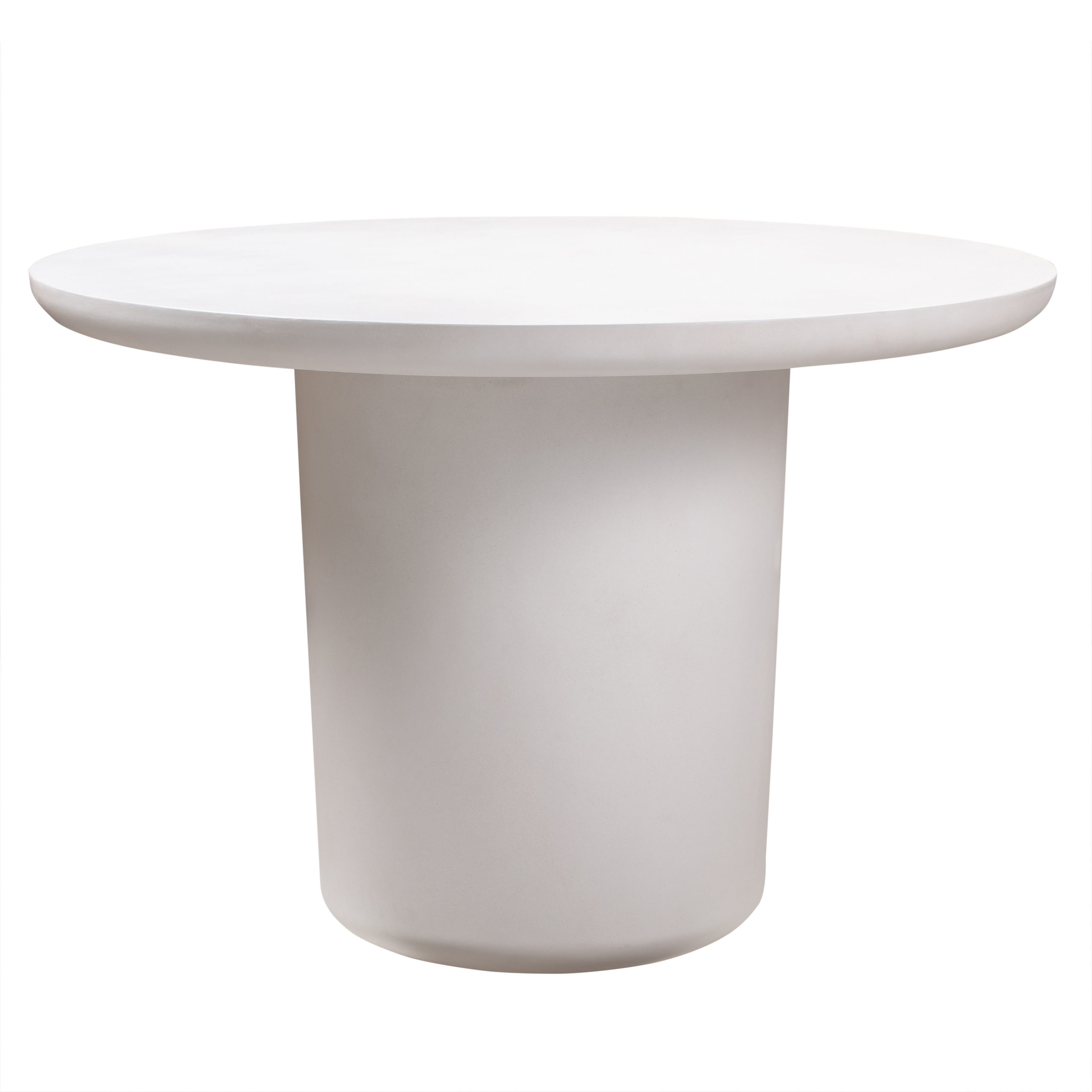 image of Roxie Ivory Concrete Dining Table with sku:TOV-O44066