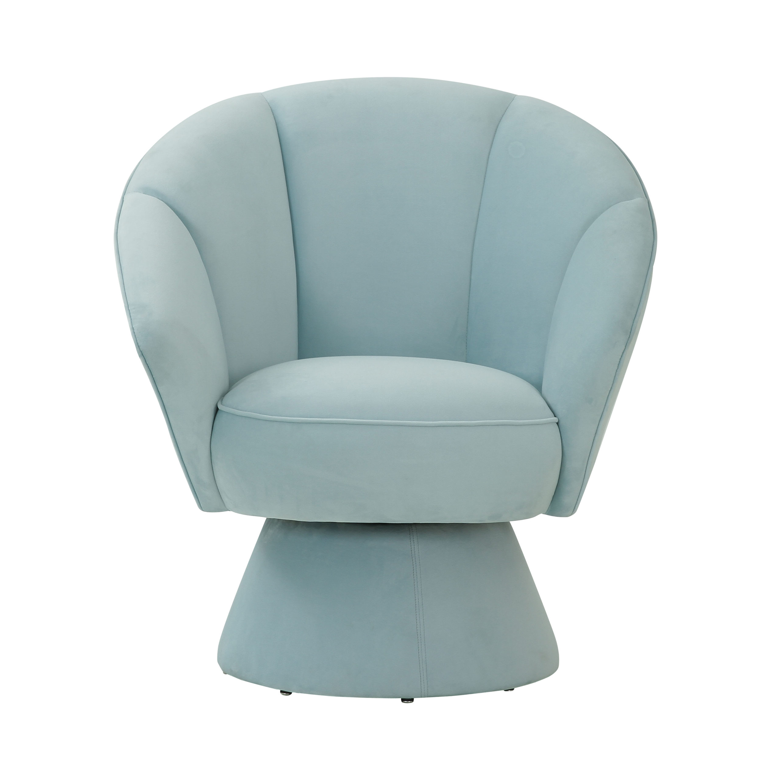 Allora Light Blue Accent Chair TOV Furniture