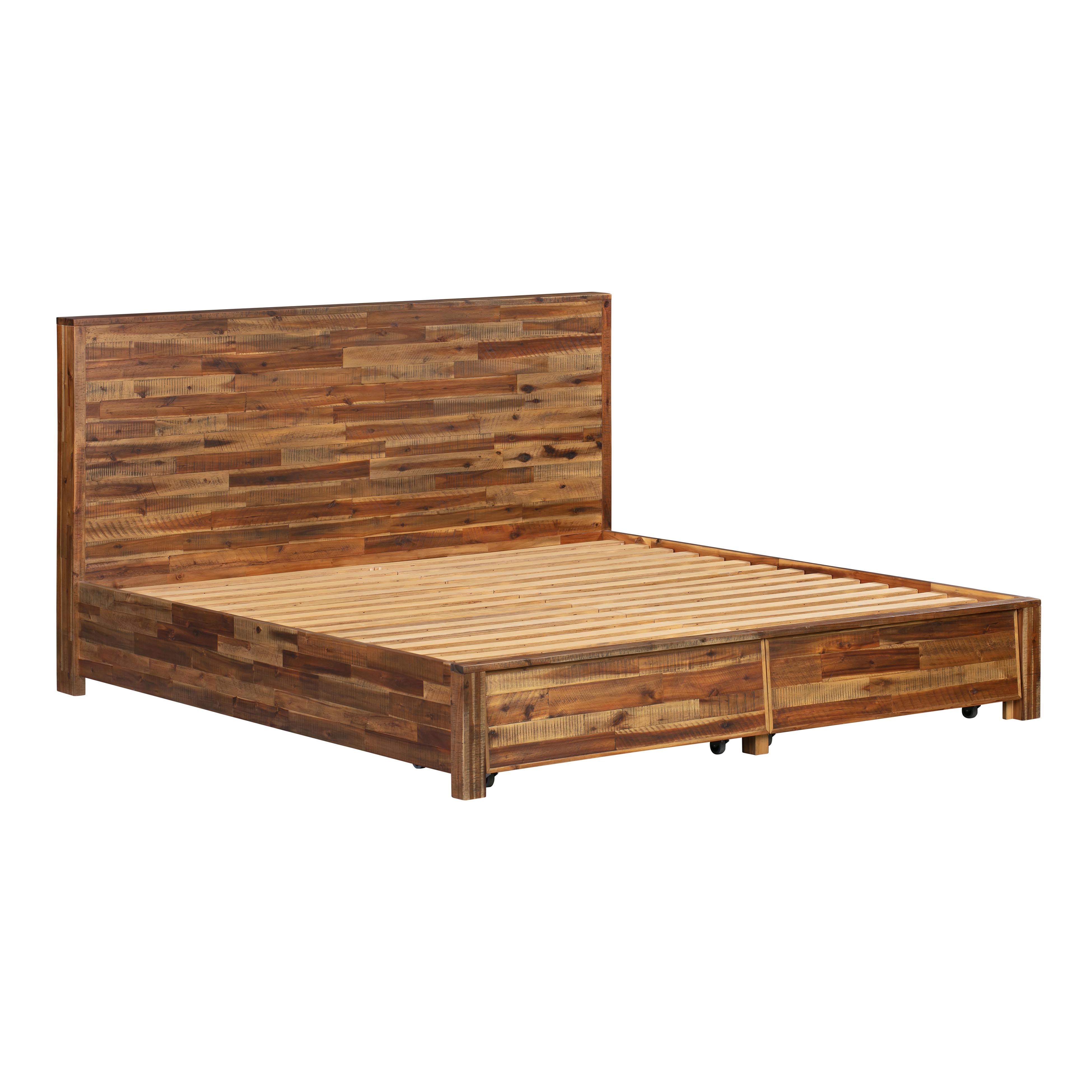 image of Bushwick Wooden Storage Bed in Queen with sku:TOV-B44090