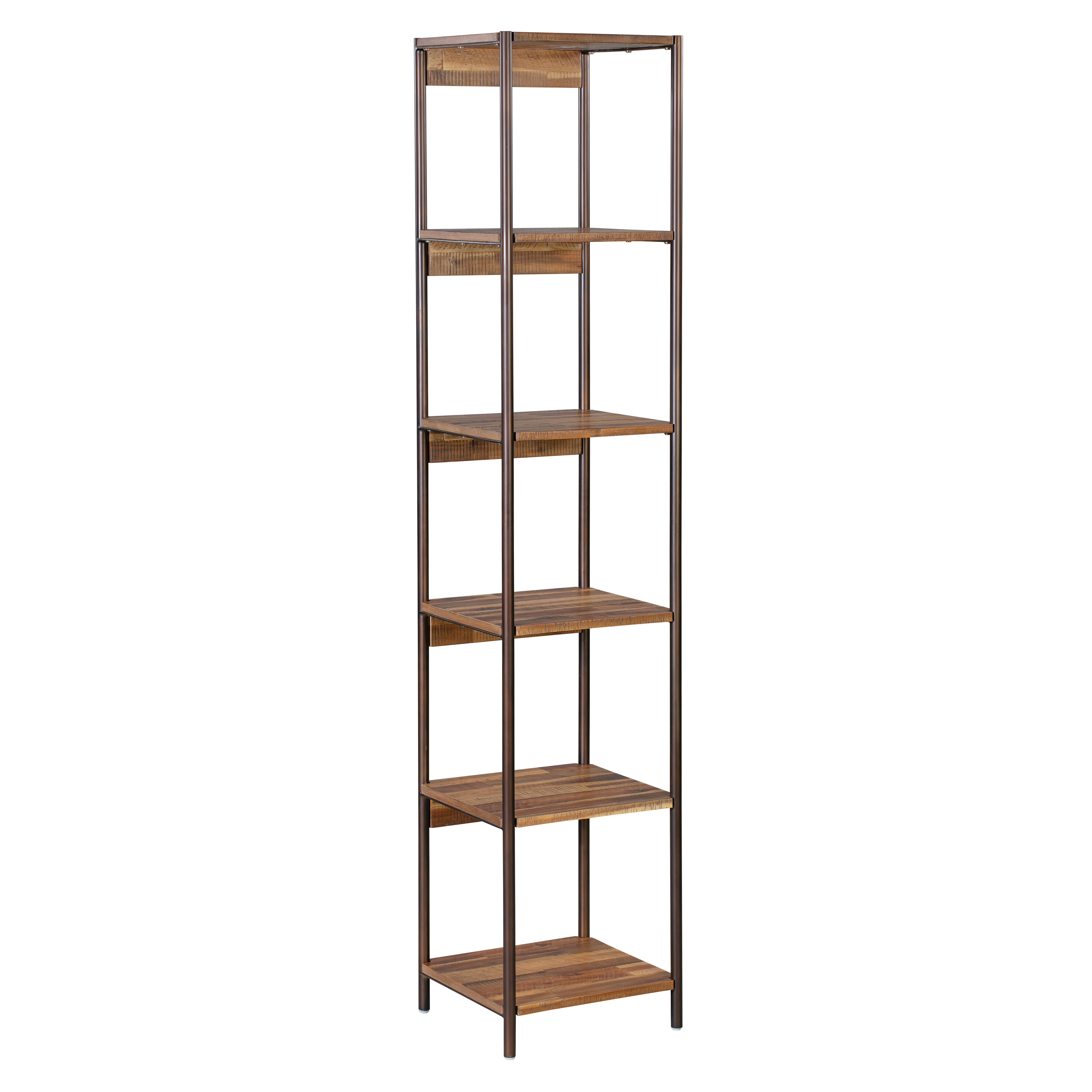 image of Bushwick Wooden Narrow Bookcase with sku:TOV-H44084