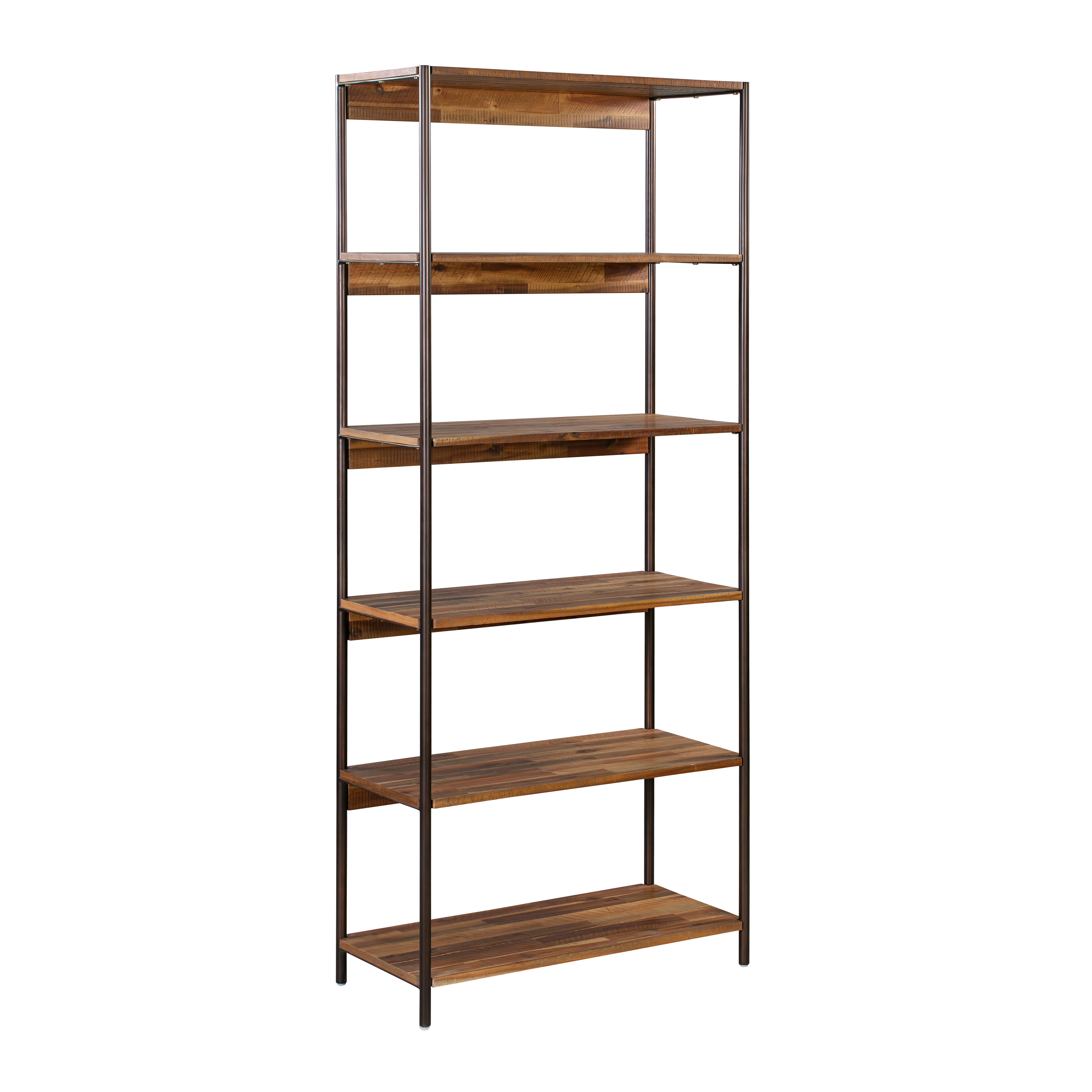 image of Bushwick Wooden Bookcase with sku:TOV-H44085