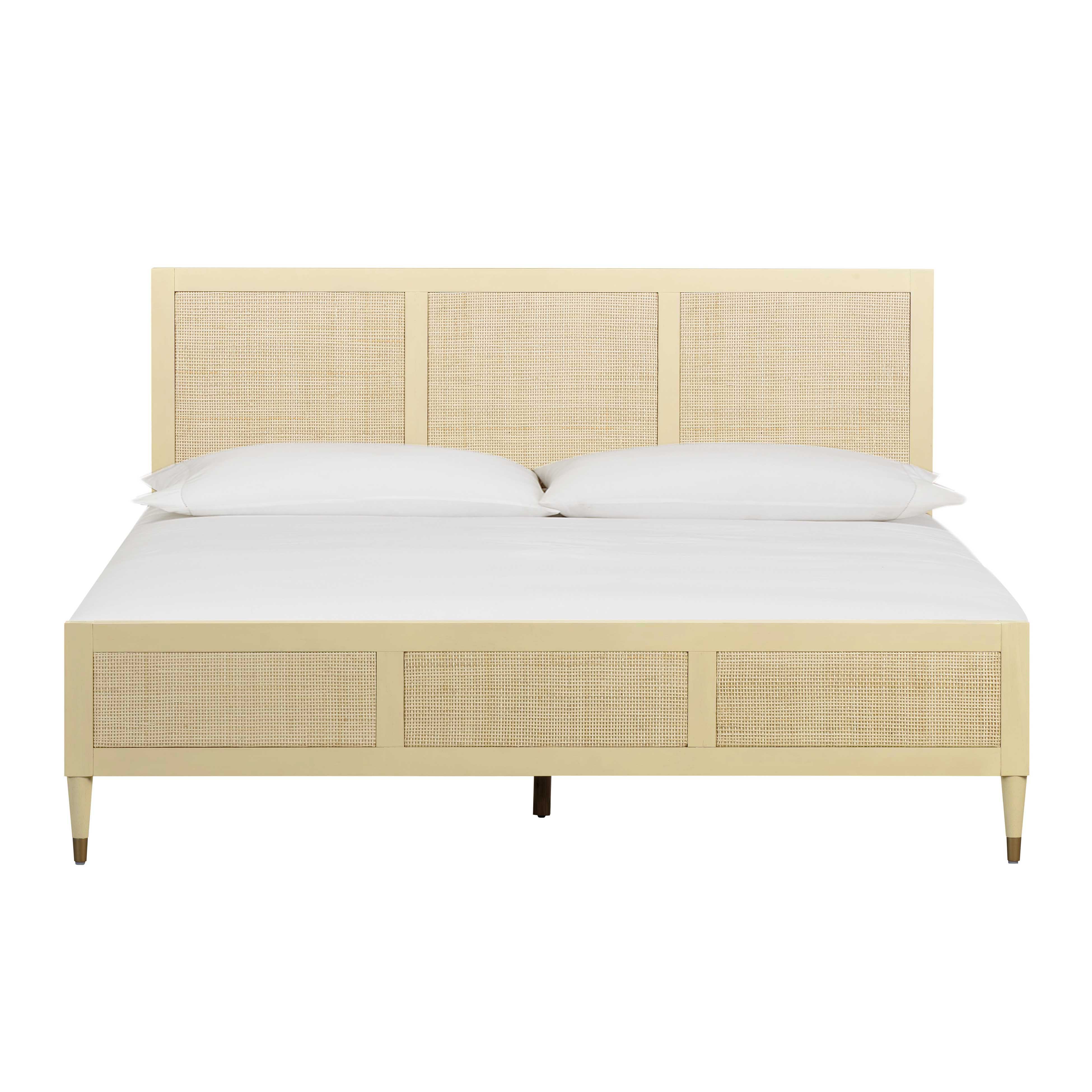 image of Sierra Buttermilk Bed in King with sku:TOV-B44104