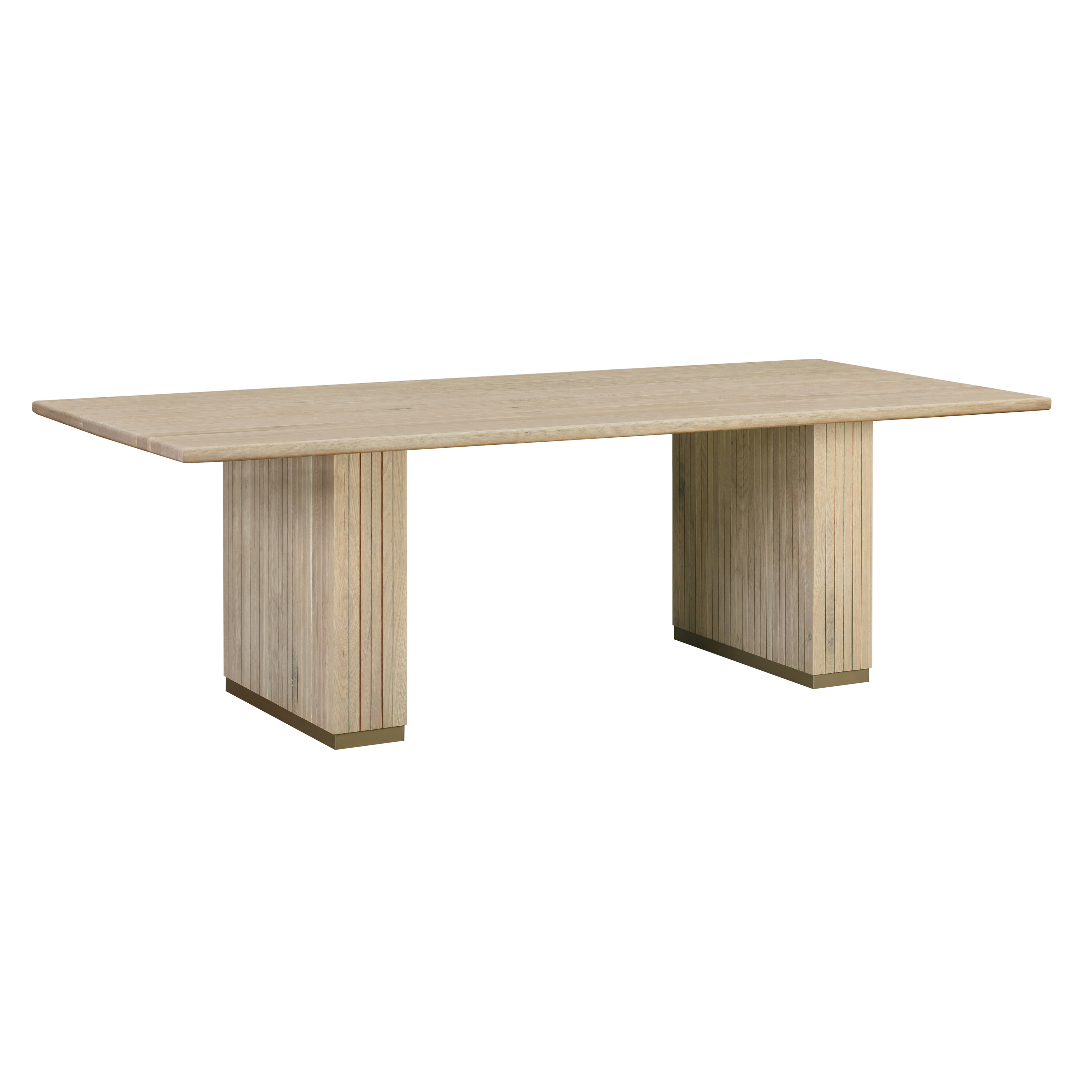 image of Chelsea Ash Wood Dining Table with sku:TOV-D44132