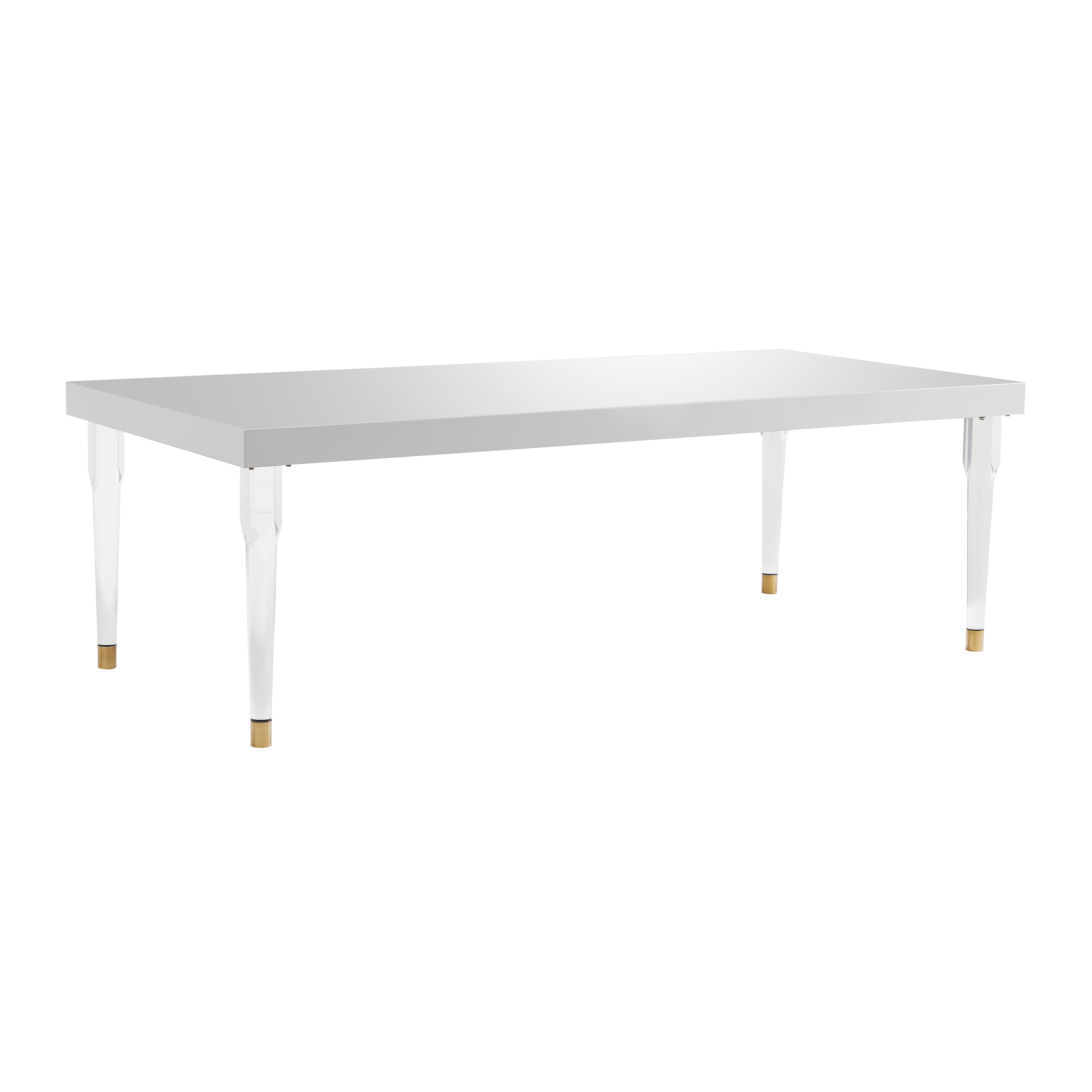 image of Tabby Glossy Lacquer Dining Table with sku:TOV-D44205