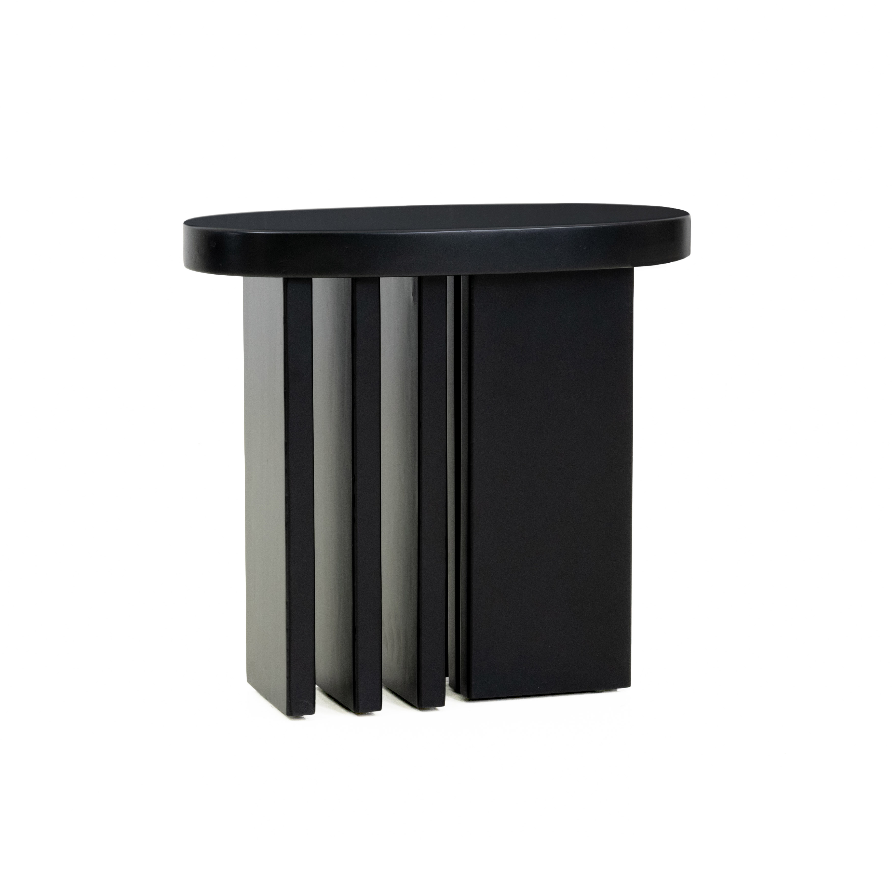 image of Etta Black Side Table with sku:TOV-VOC44168
