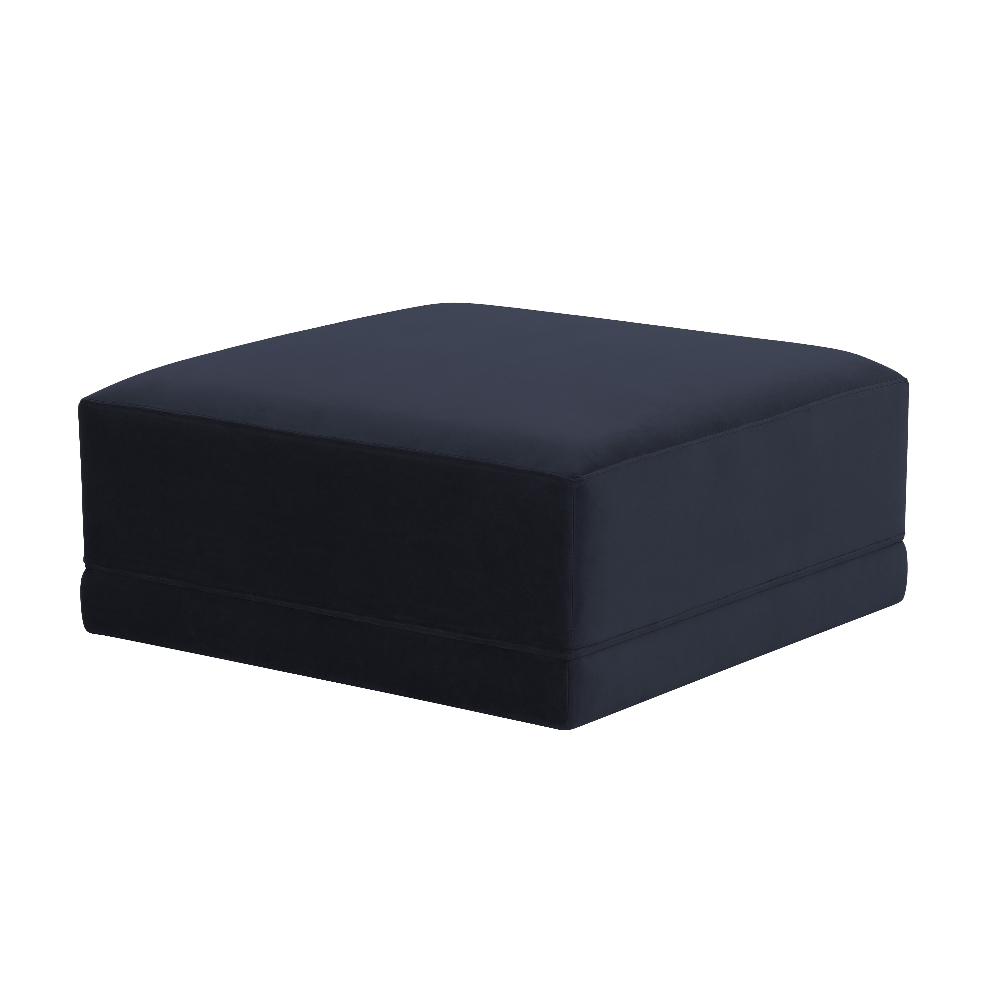 image of Willow Navy Ottoman with sku:REN-L03131