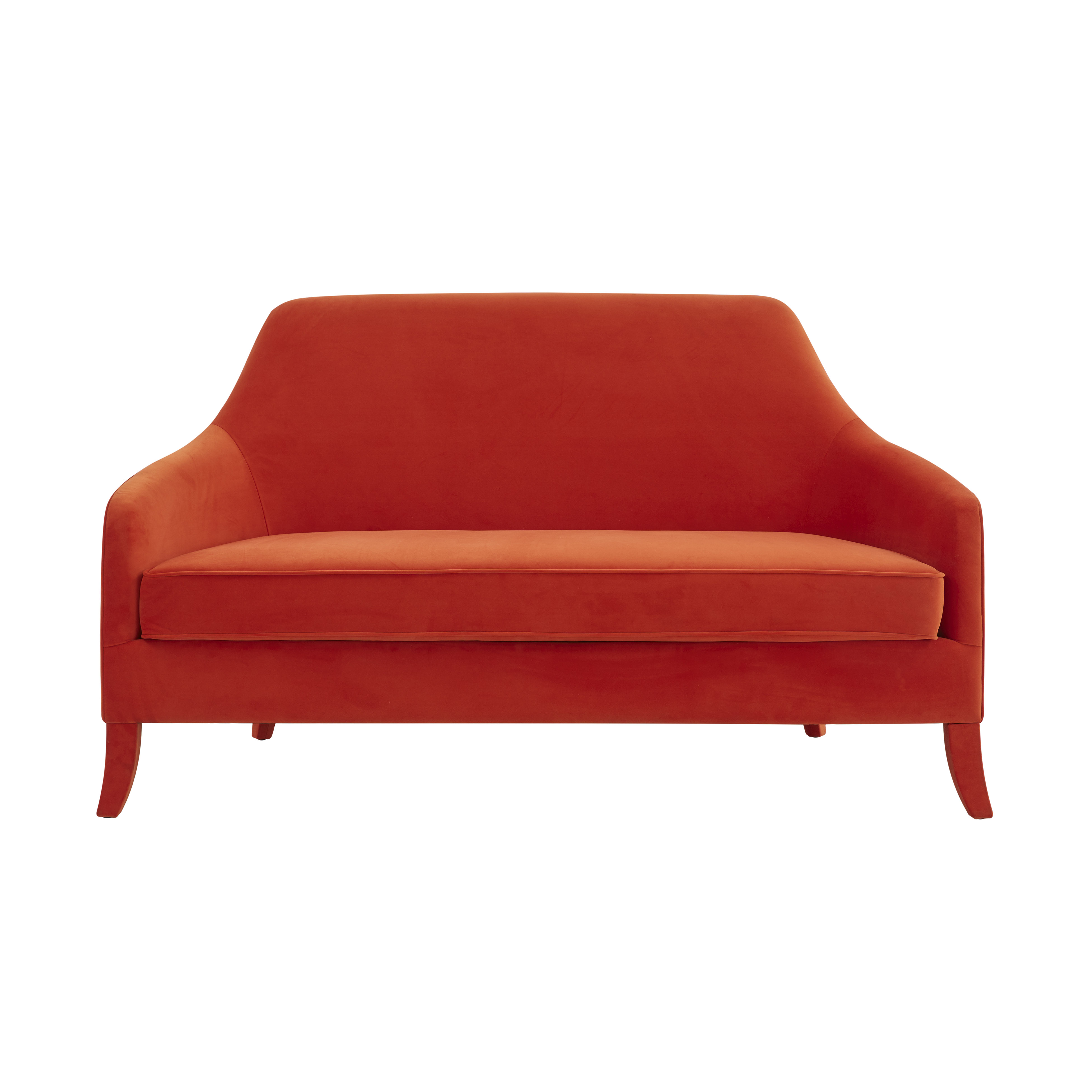 image of Neveah Autumn Velvet Loveseat with sku:TOV-L68419